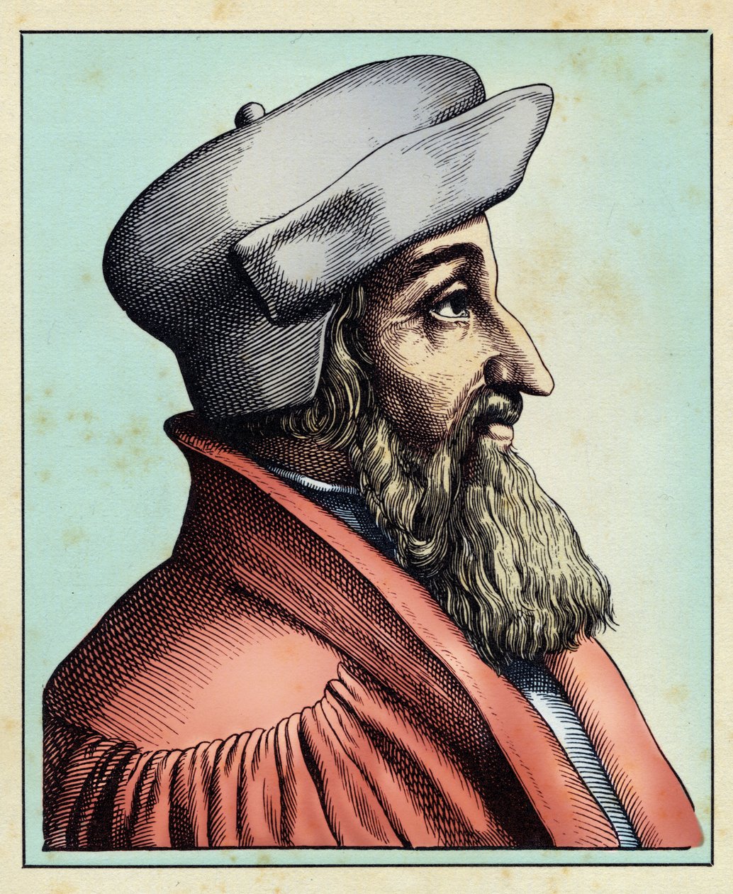 Jean Husschin dit Îcolampade - Giovanni ECOLAMPADIO (1482-1531) da Hugo Bürkner