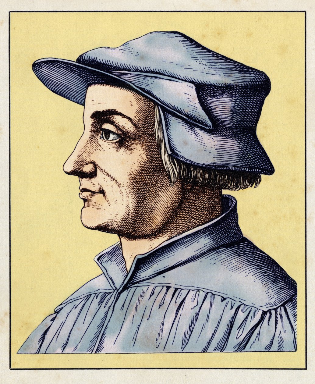 Ulrich Zwingli - Huldrych ZWINGLI (1484-1531) da Hugo Bürkner