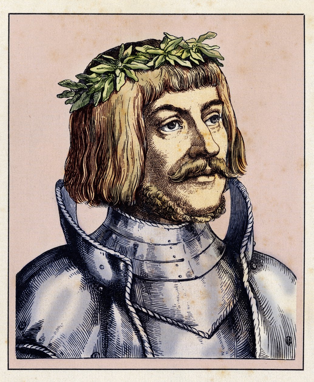 Ulrich von HUTTEN (1488-1523) da Hugo Bürkner