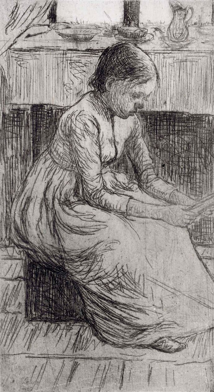 Una ragazza che legge da Hugo Simberg