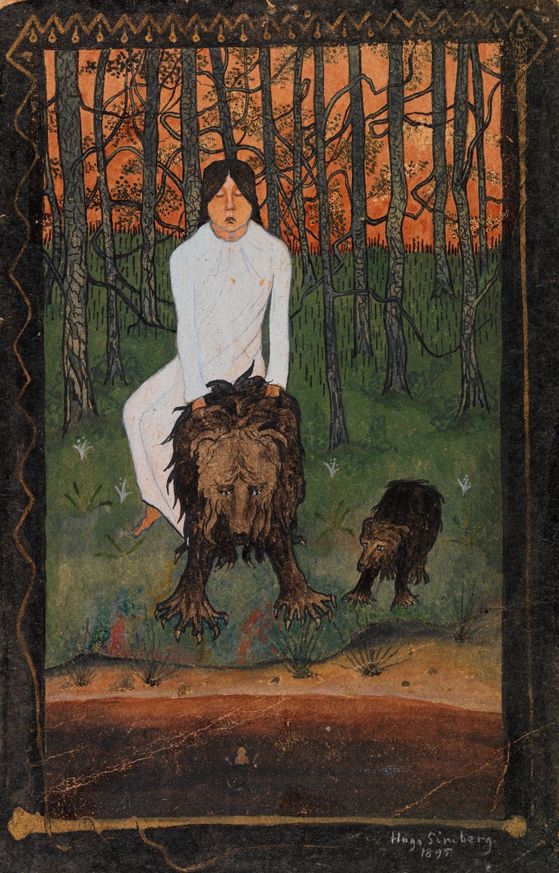 Fiaba I da Hugo Simberg