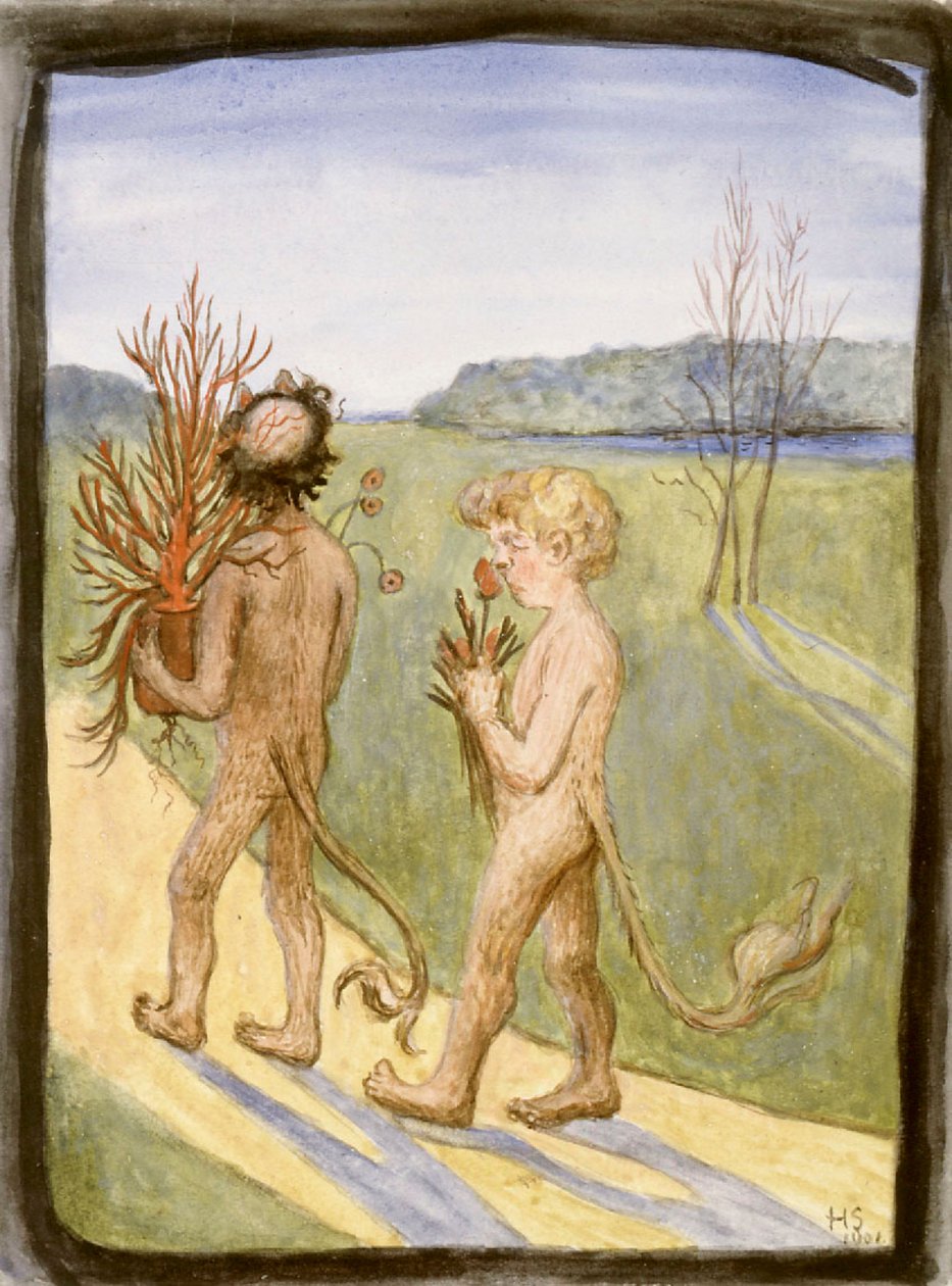 Fiori per lei da Hugo Simberg