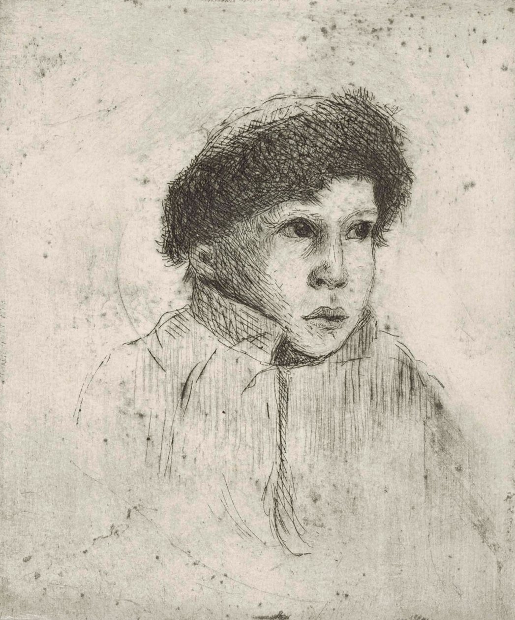 Testa di ragazzo da Hugo Simberg
