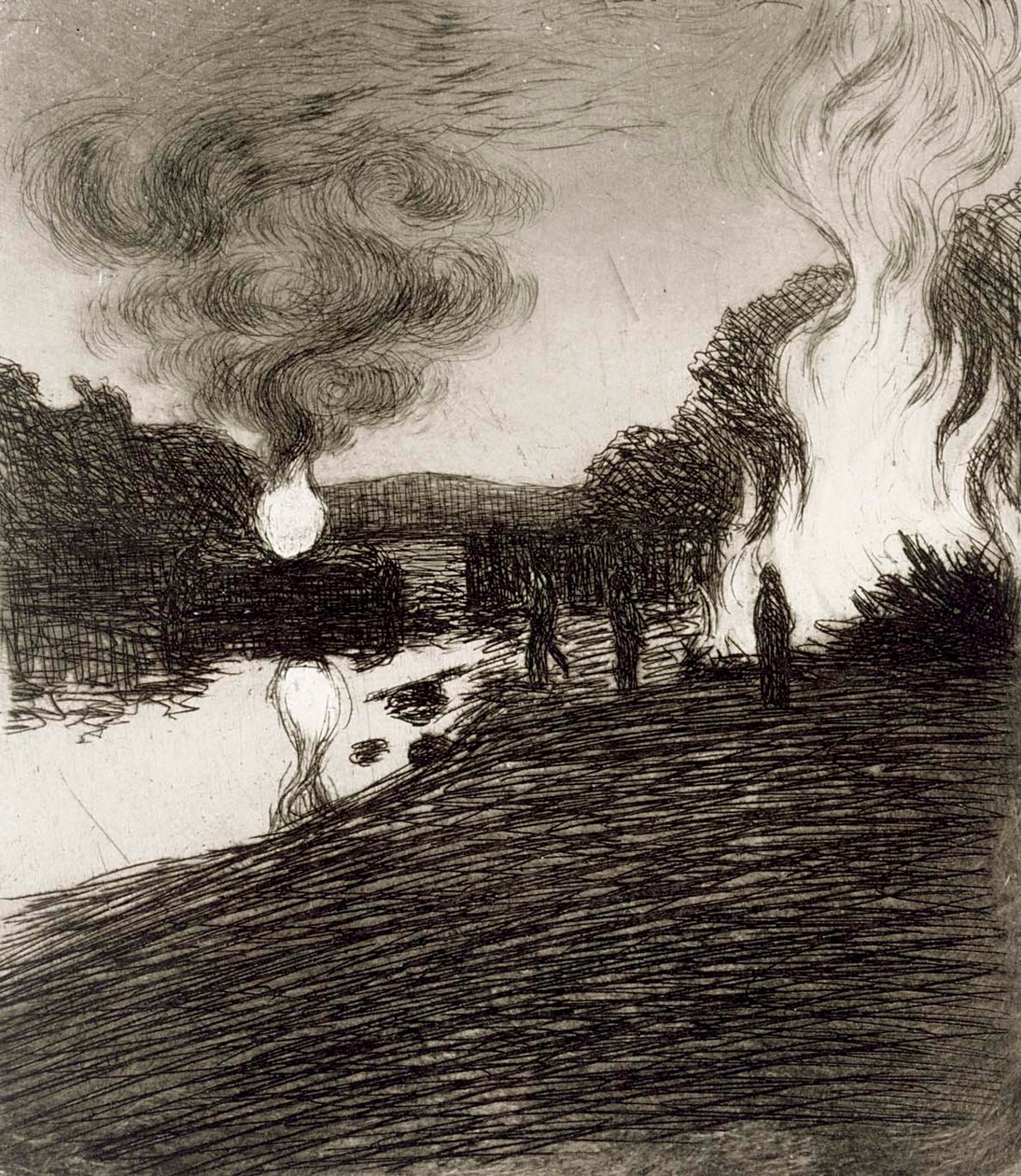 Falò di mezza estate da Hugo Simberg