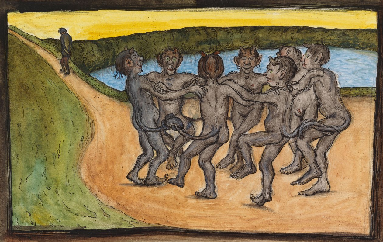 Danza in cerchio da Hugo Simberg