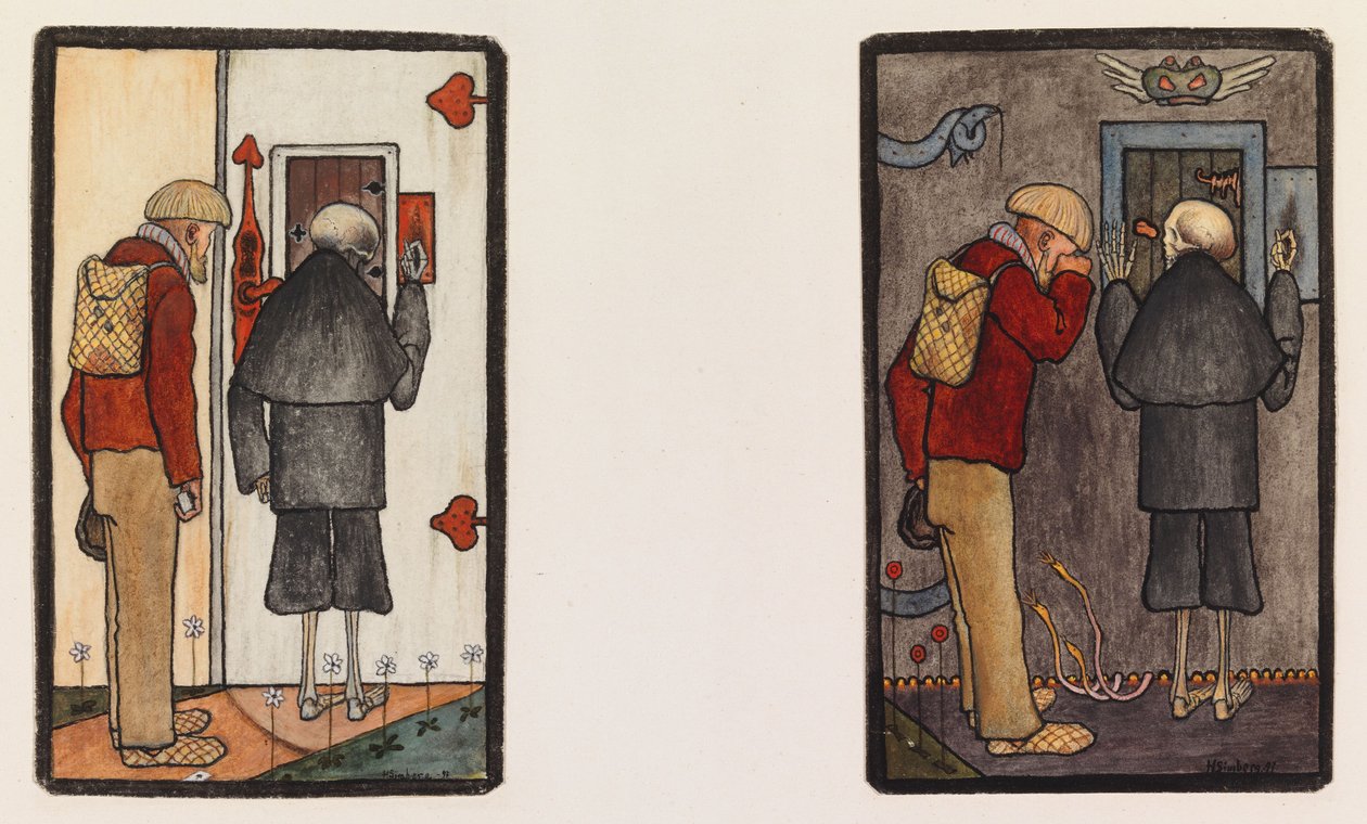 Il contadino e la morte alle porte del paradiso e dell