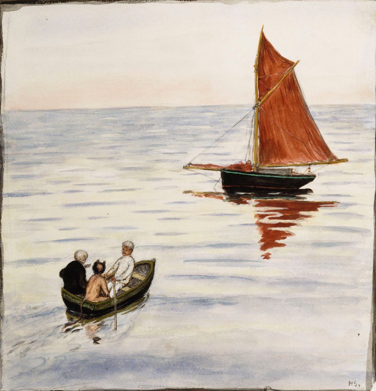 Compagni di viaggio da Hugo Simberg