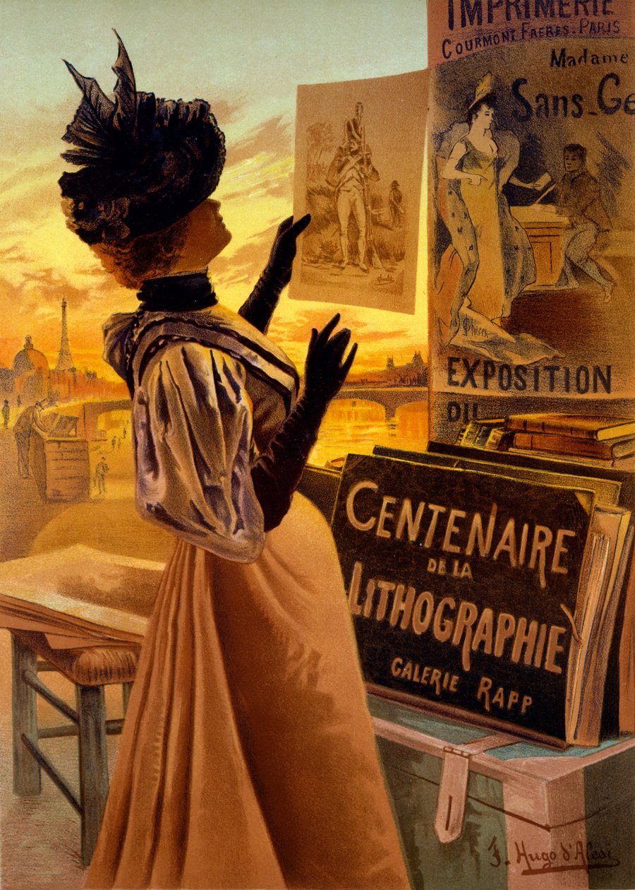 Cento anni di litografia alla Galerie Rapp, Parigi da Hugo d