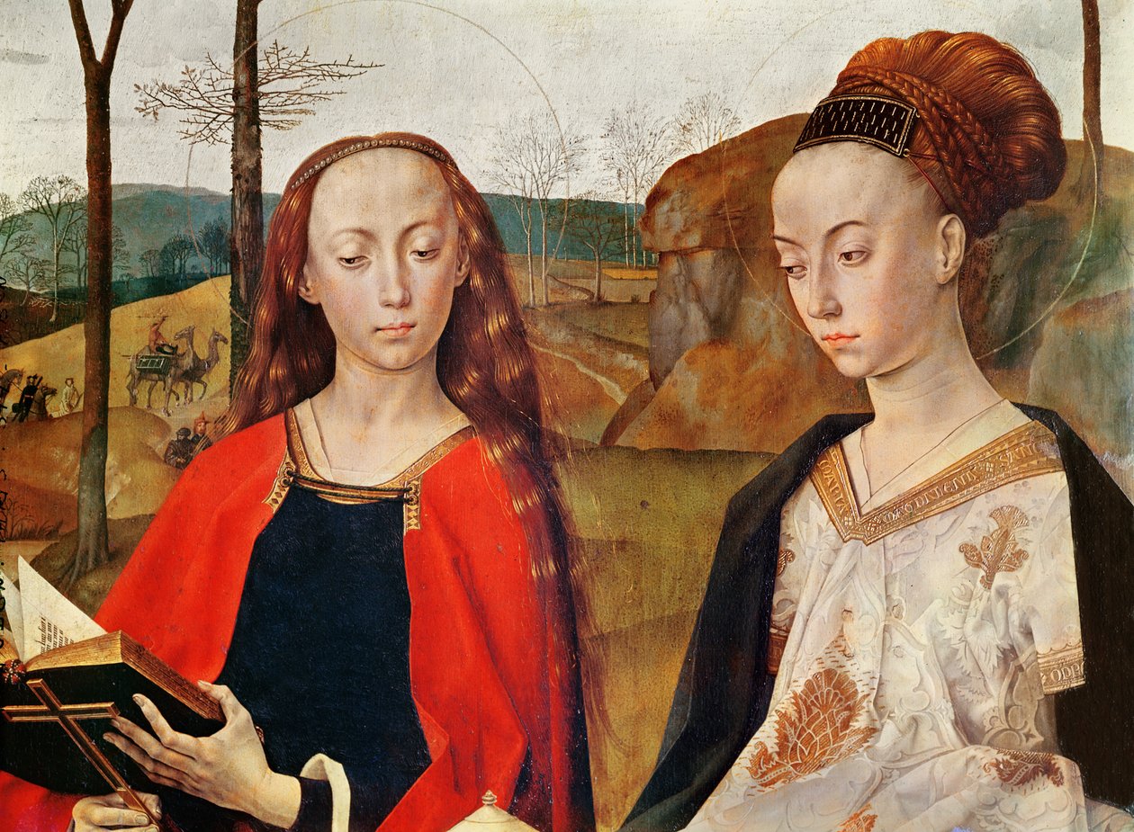 Pala Portinari (dettaglio) da Hugo van der Goes