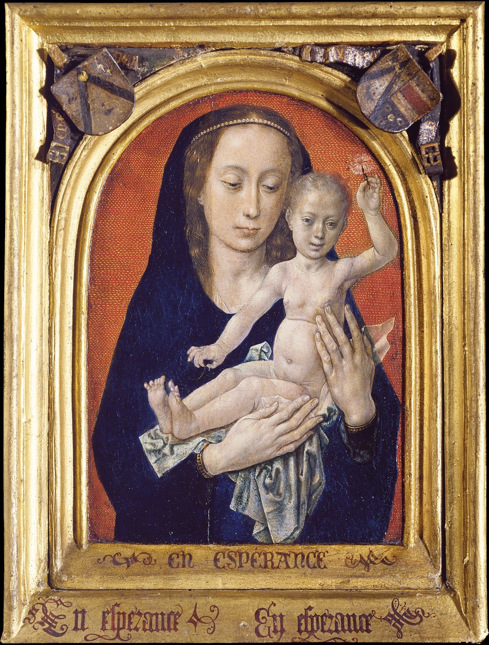 Vergine col Bambino da Hugo van der Goes