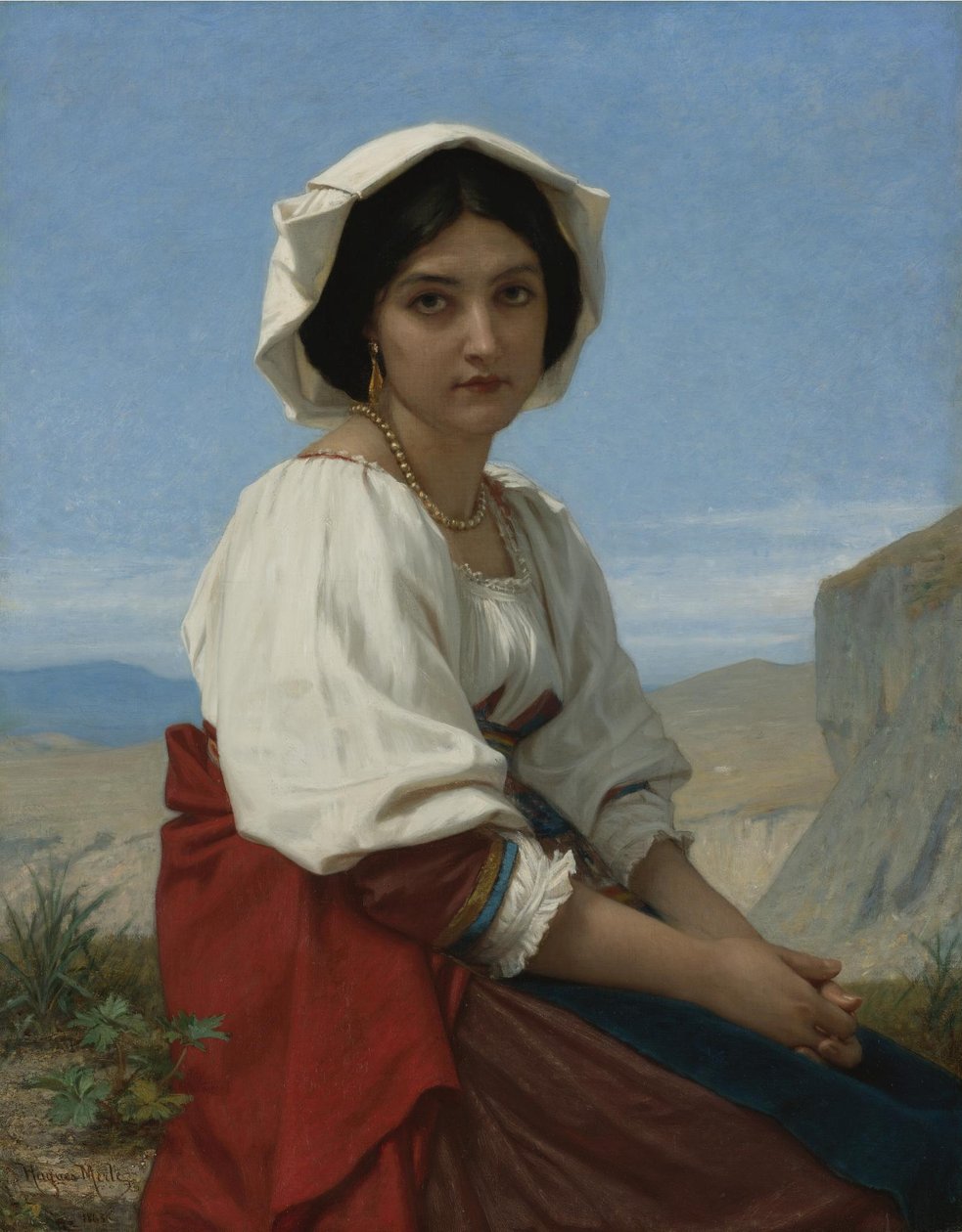 Ragazza italiana da Hugues Merle