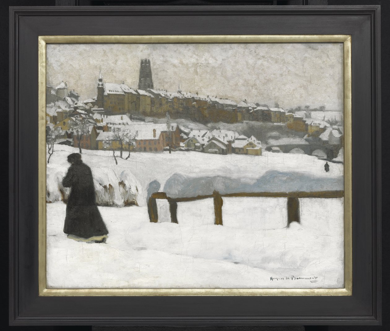 Friburgo nella Neve da Hugues de Beaumont
