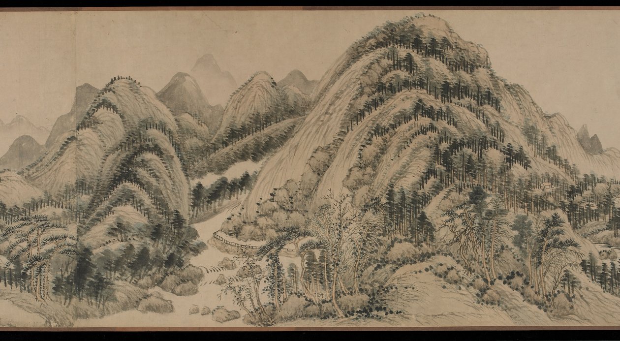 Abitare sui monti Fuchun da Hui Wang