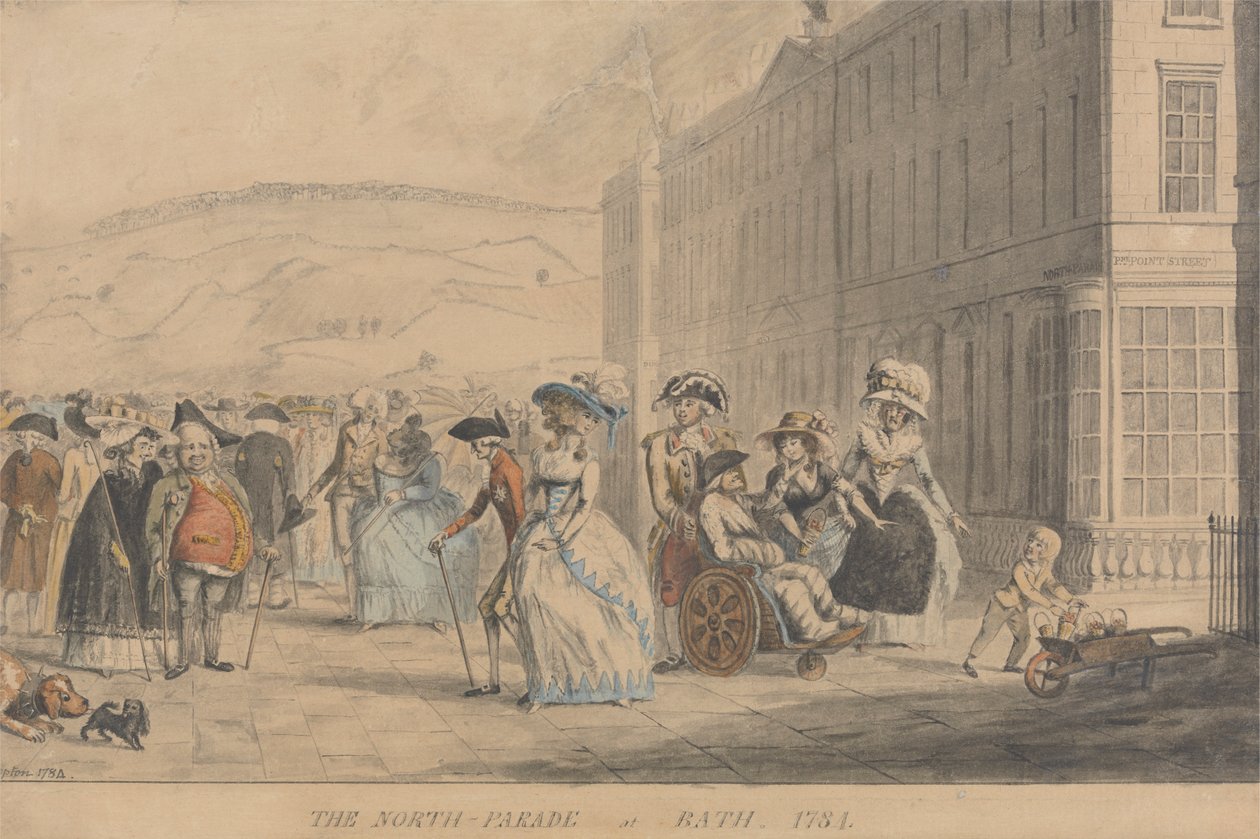 North Parade, Bath da Humphrey Repton