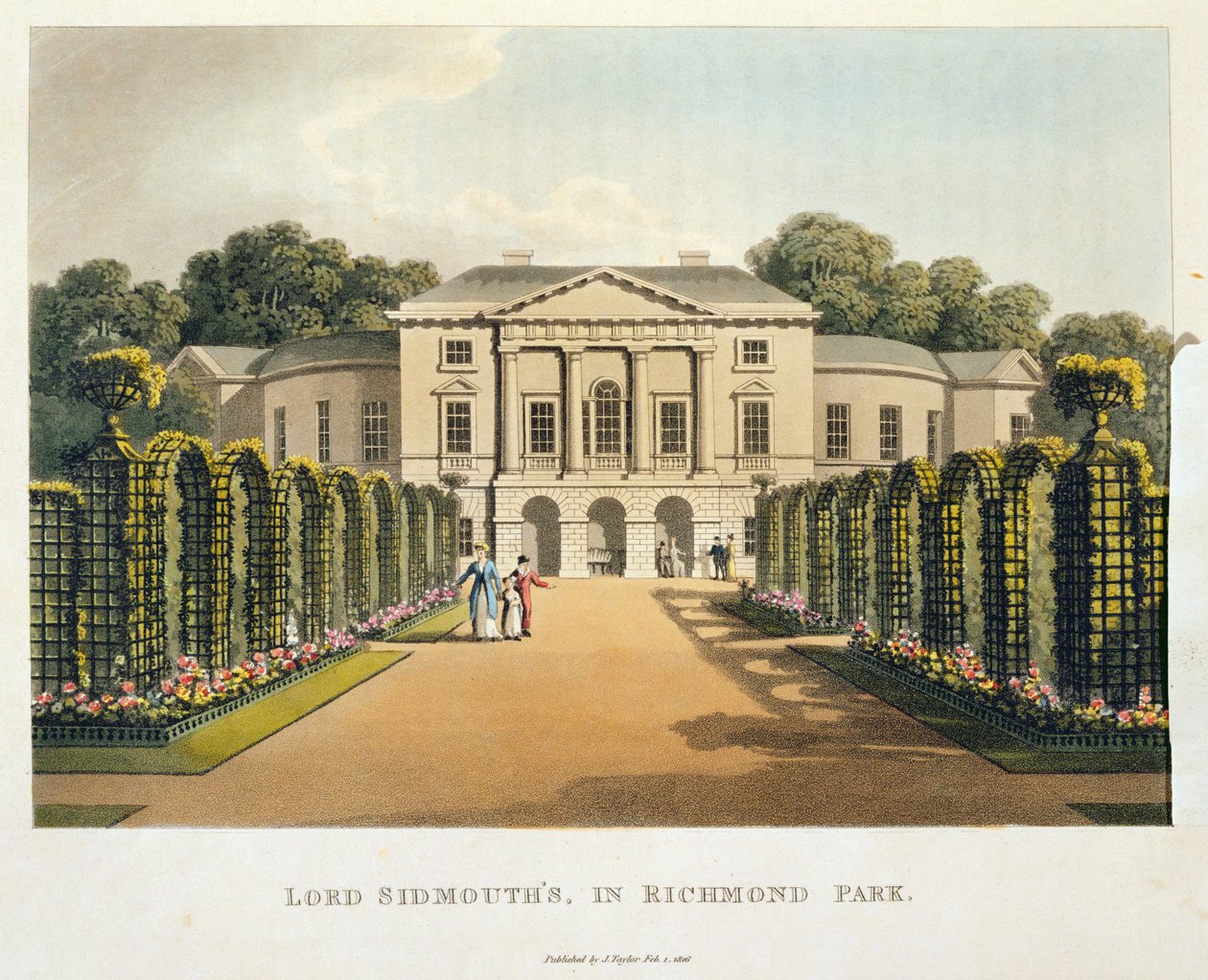 La residenza di Lord Sidmouth, nel Richmond Park, da 