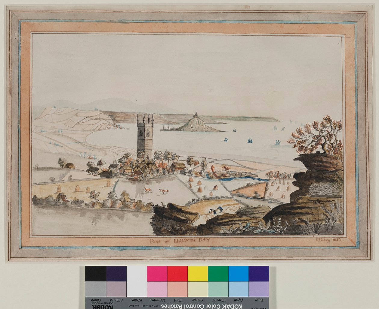 Parte della baia di Mount da Humphry Davy