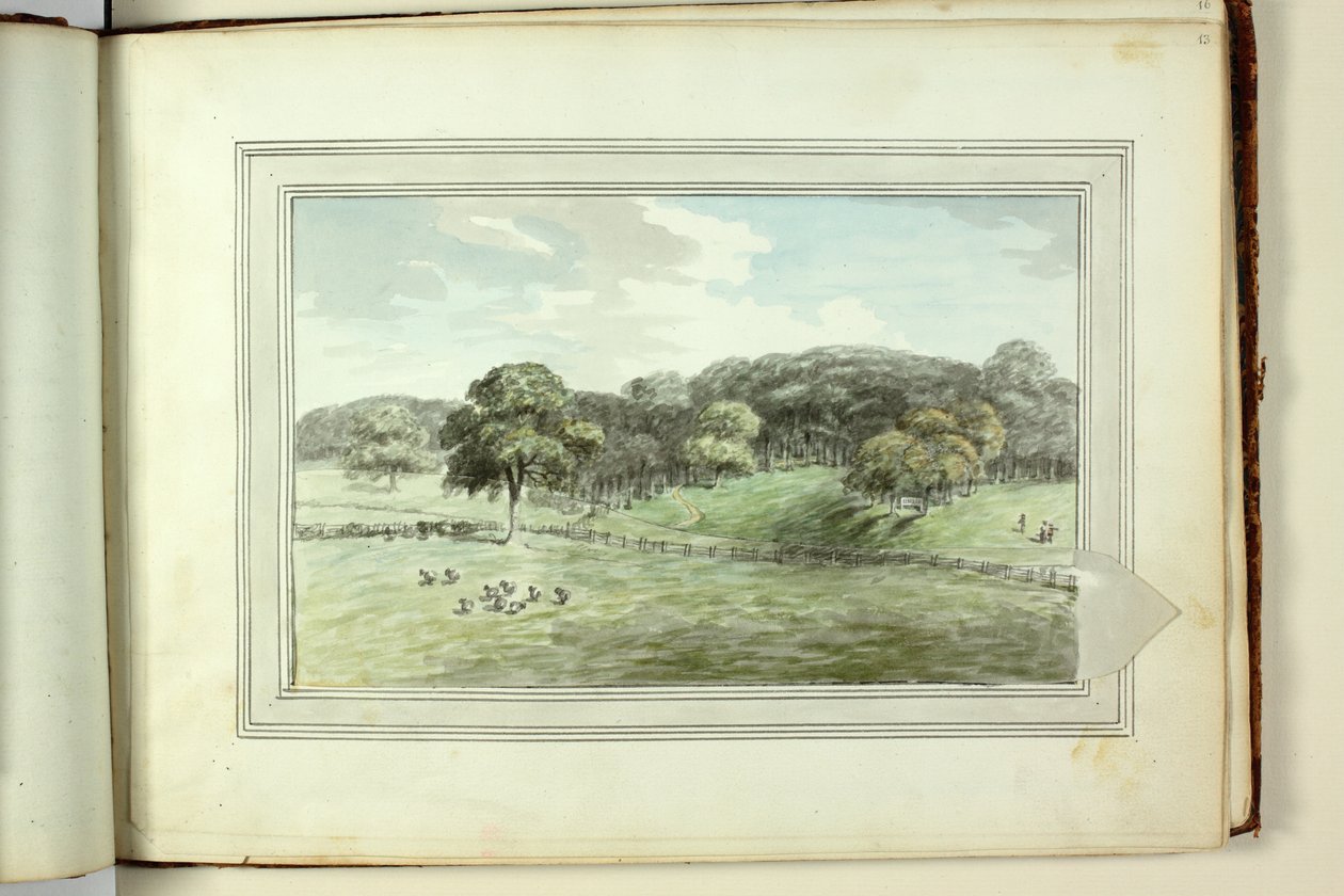 Libro Rosso: Welbeck da Humphry Repton