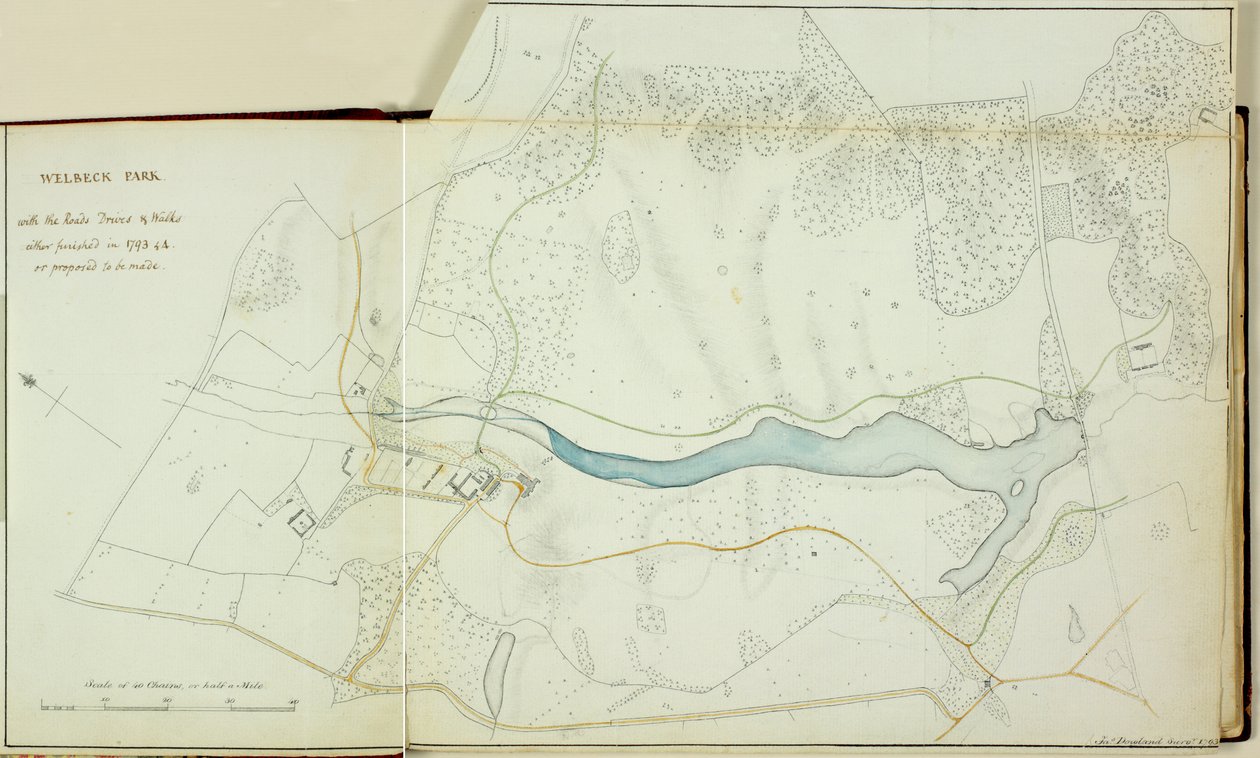 Libro Rosso: Welbeck da Humphry Repton