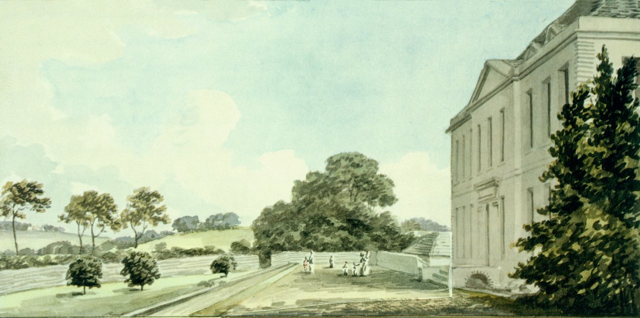 Libro rosso per Sheringham Hall, c.1812 da Humphry Repton