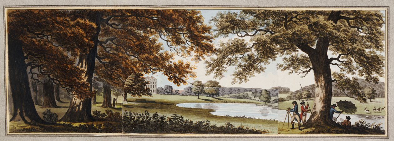 Schizzi e Suggerimenti sul Giardinaggio Paesaggistico, 1794 da Humphry Repton