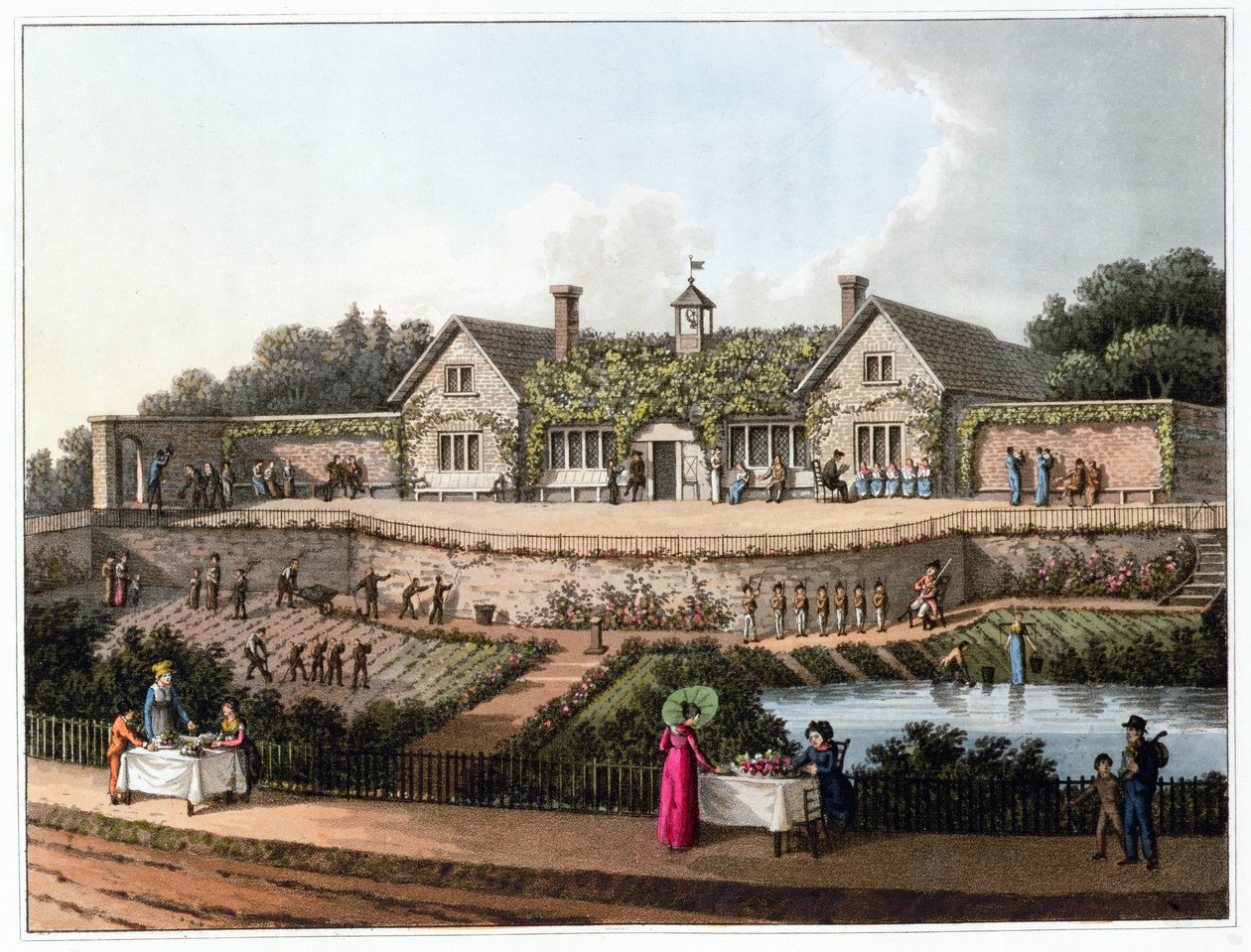 La Casa del Lavoro da Humphry Repton