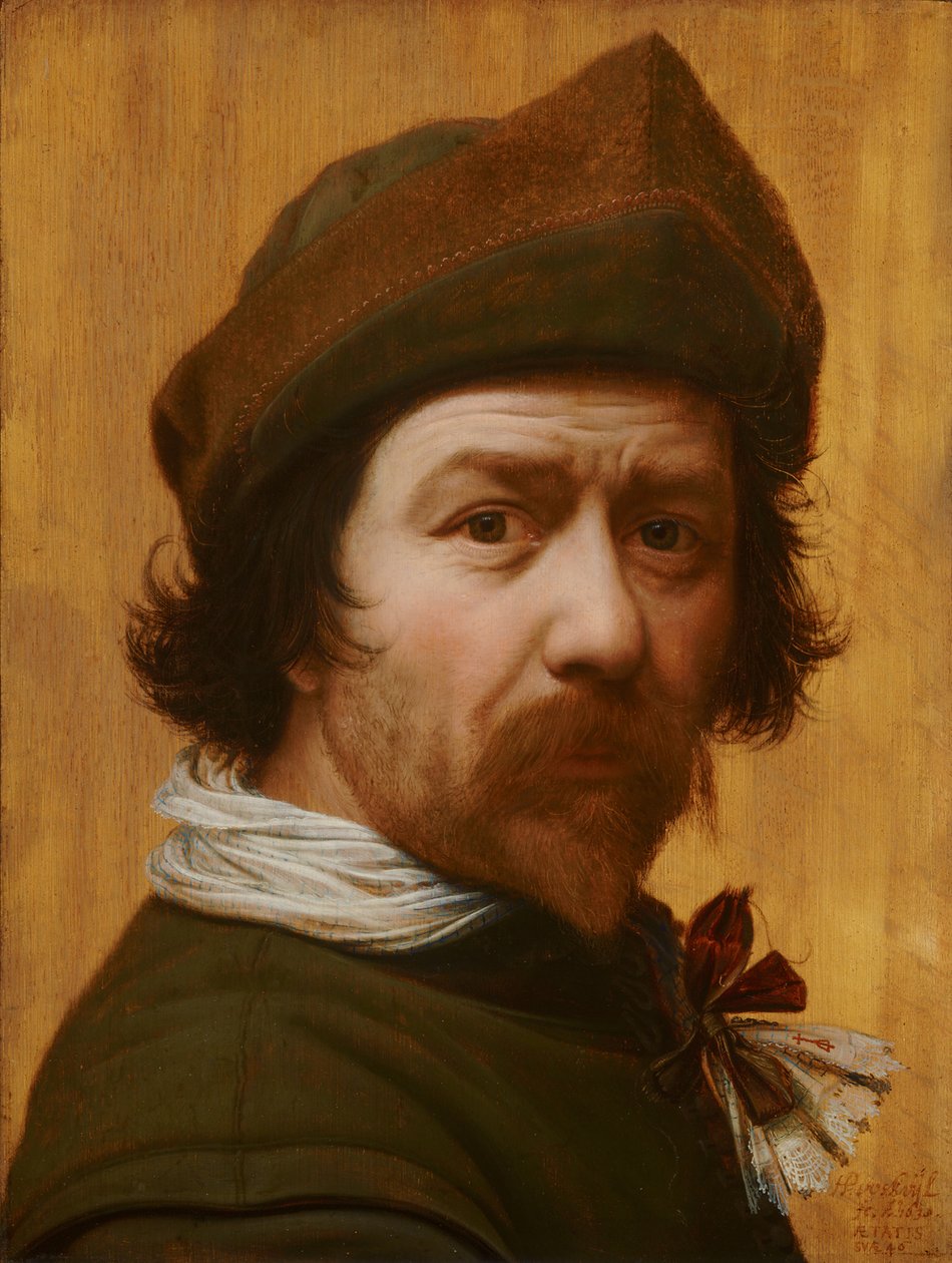 Autoritratto, 1638 da Huygh Pietersz. Voskuyl