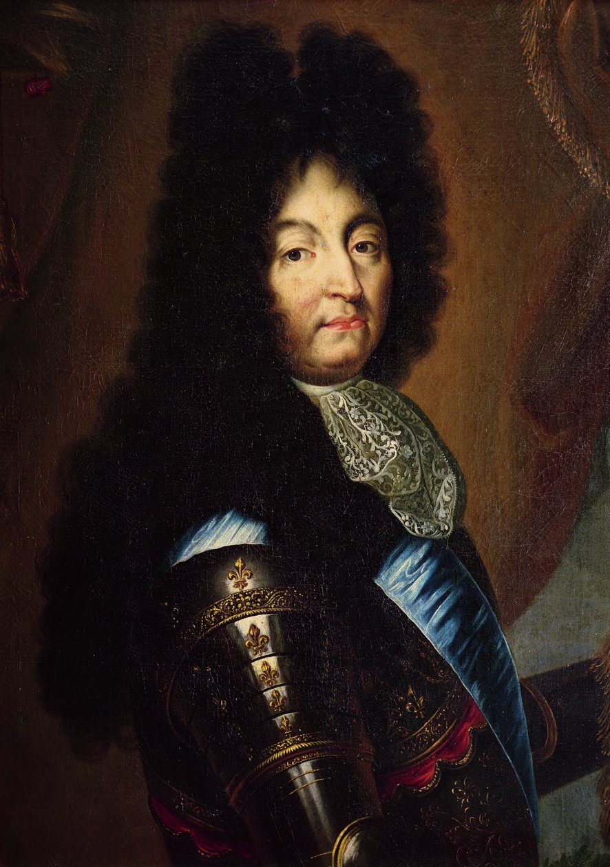 Luigi XIV (1638-1715) da Hyacinthe Francois Rigaud