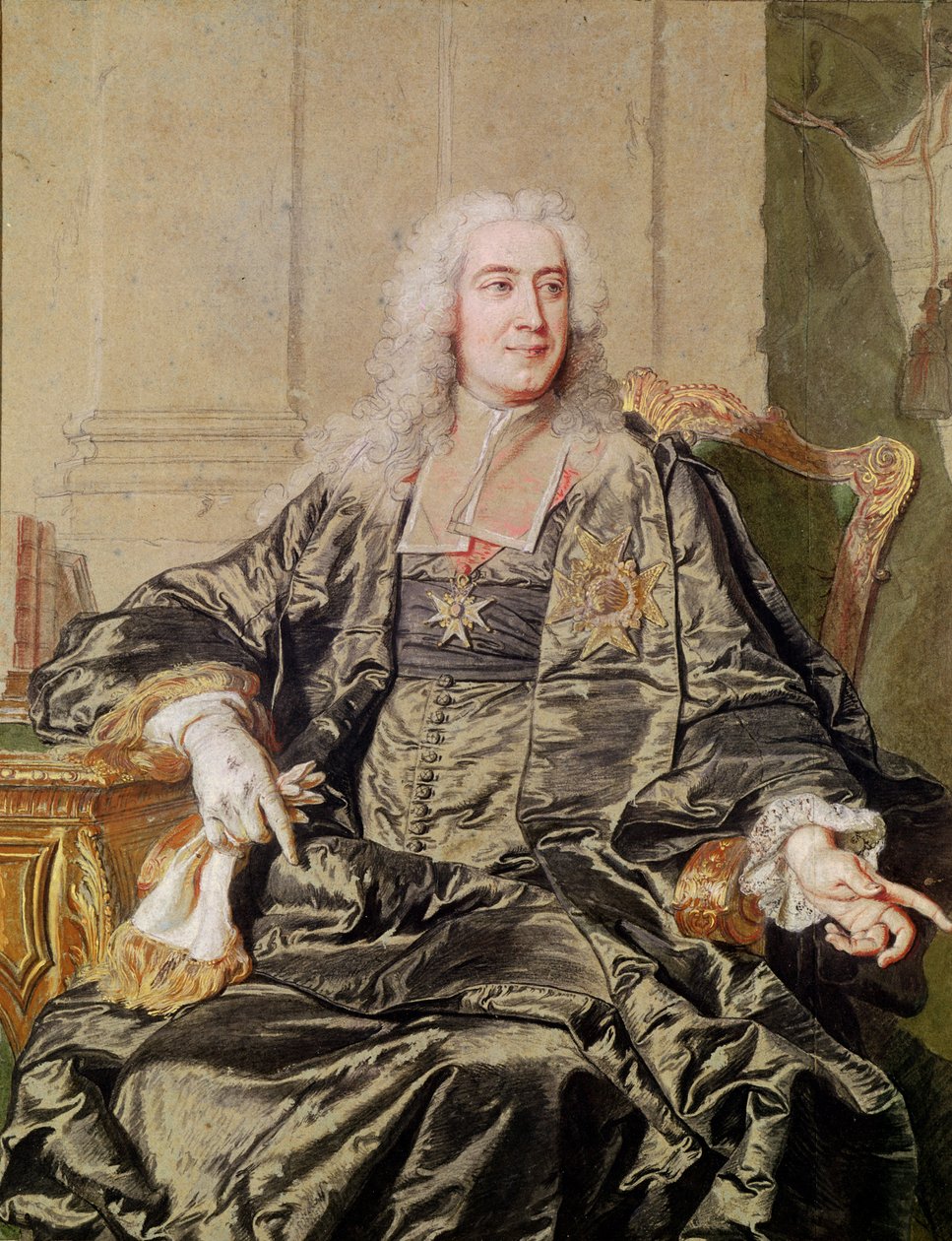 Marc Pierre de Voyer, Conte di Argenson da Hyacinthe Francois Rigaud