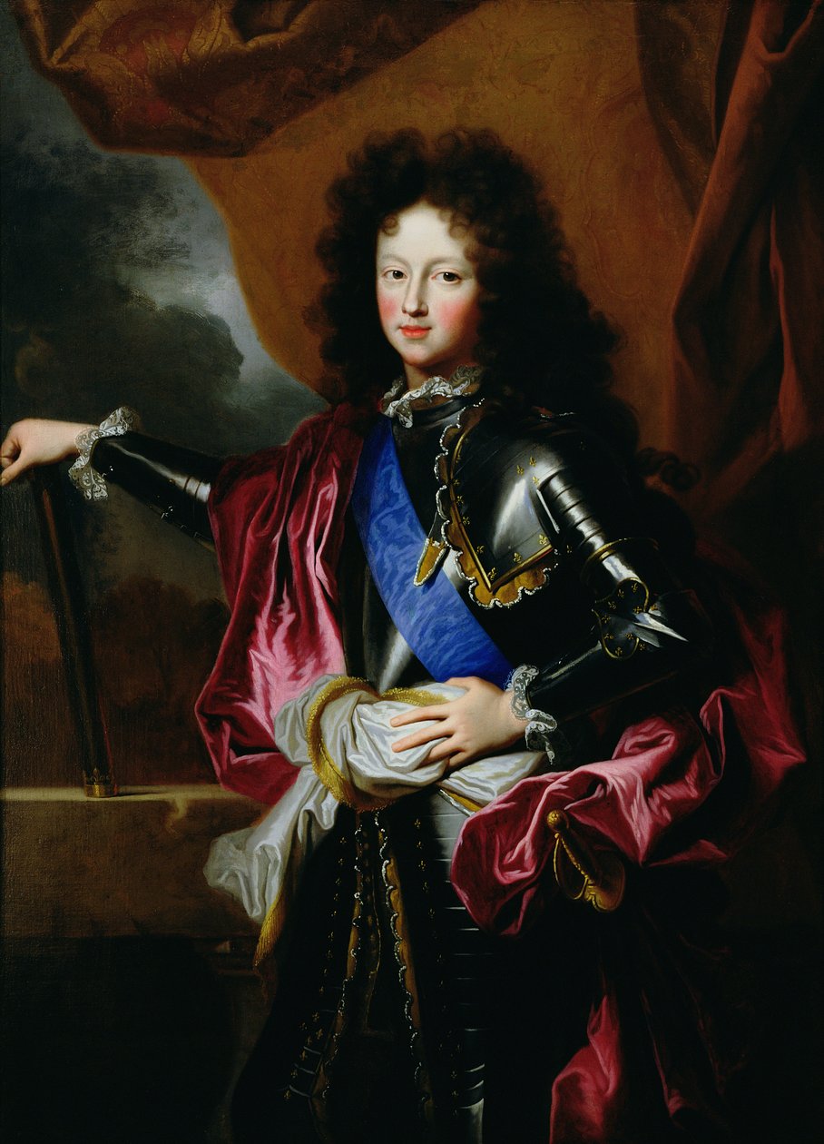Ritratto di Luigi di Francia (1682-1712) Duca di Borgogna, c.1697 da Hyacinthe Francois Rigaud