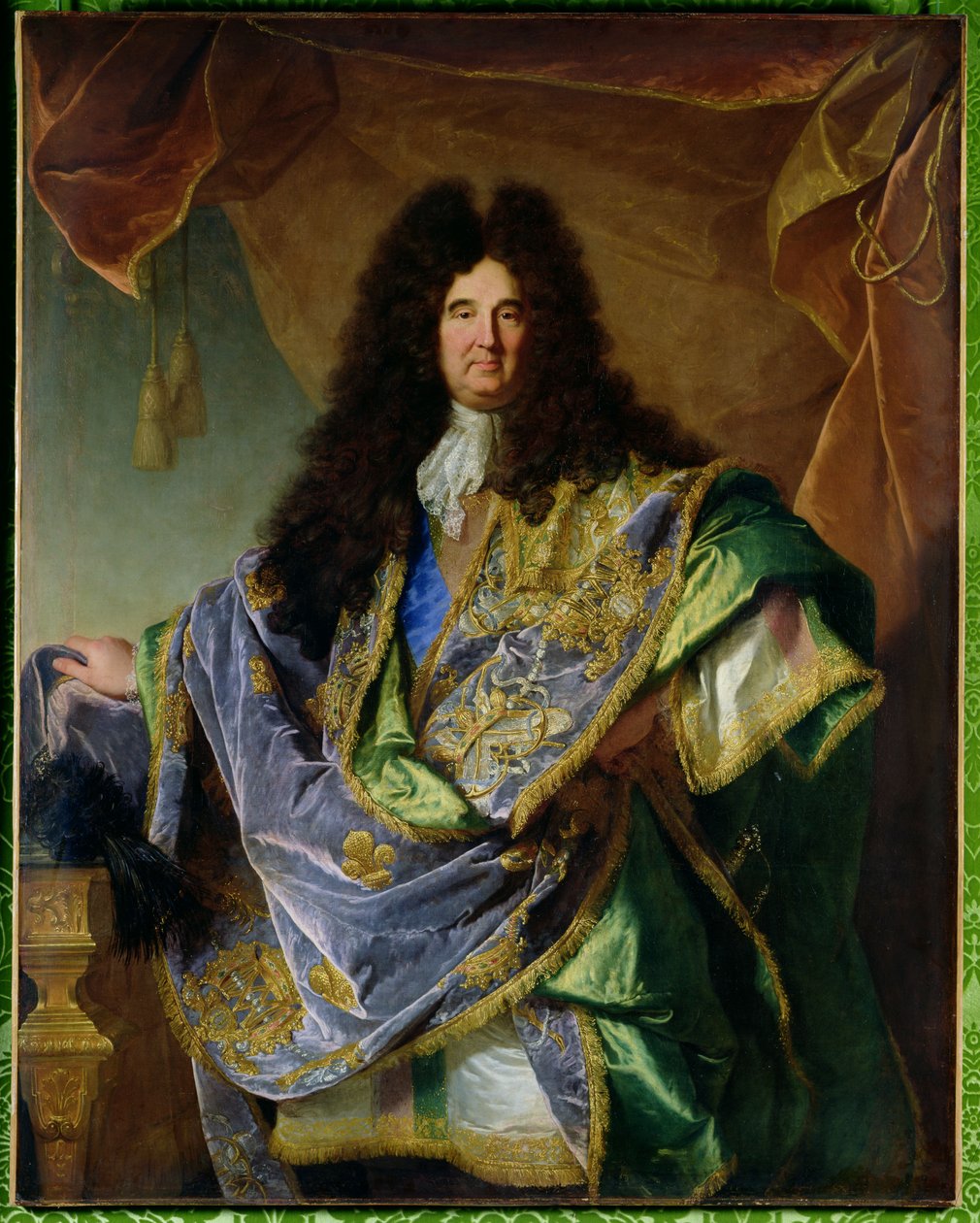 Ritratto di Philippe de Courcillon (1638-1720) Marchese de Dangeau, 1702 da Hyacinthe Francois Rigaud