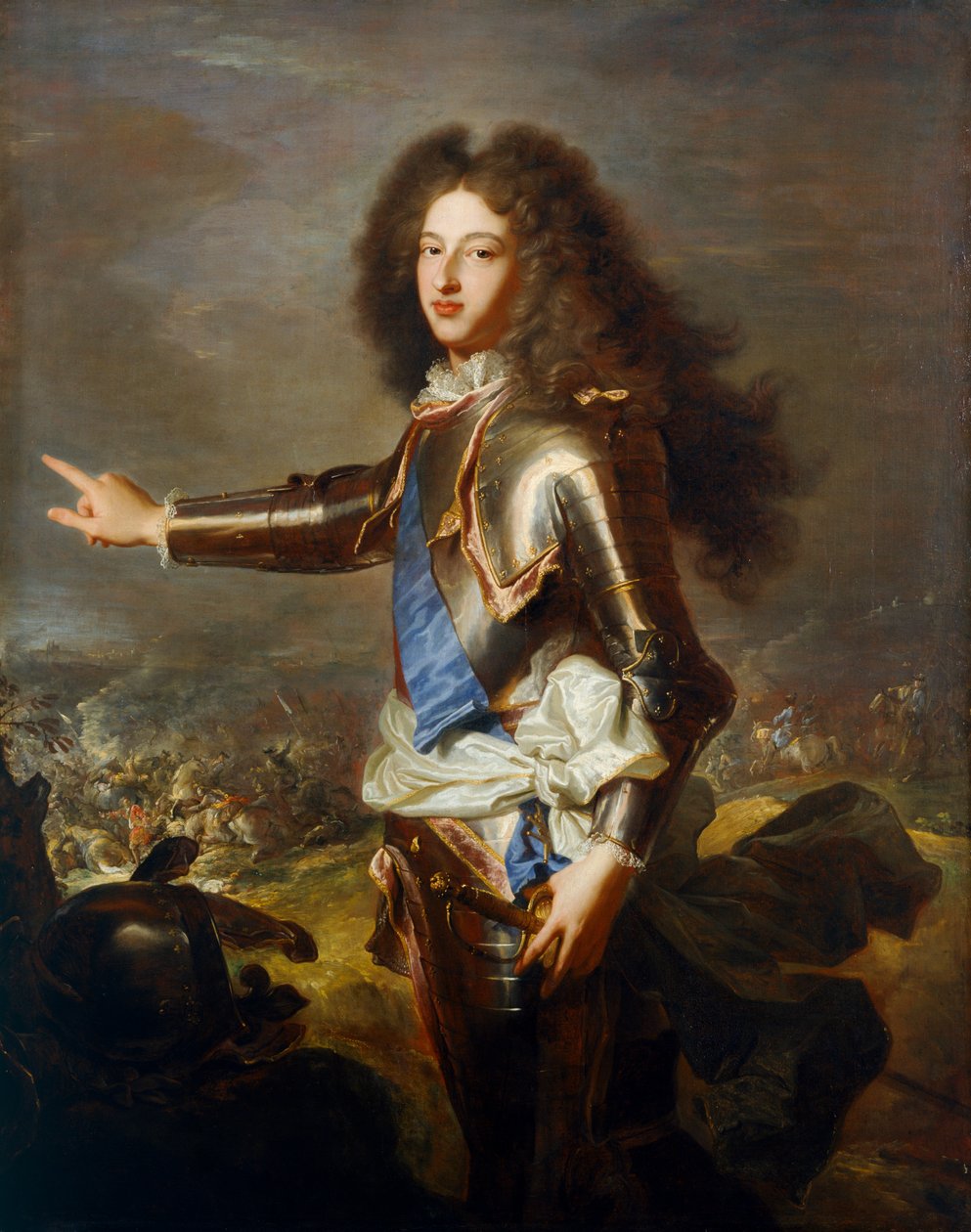 Louis, Duca di Borgogna, c.1702 da Hyacinthe Francois Rigaud