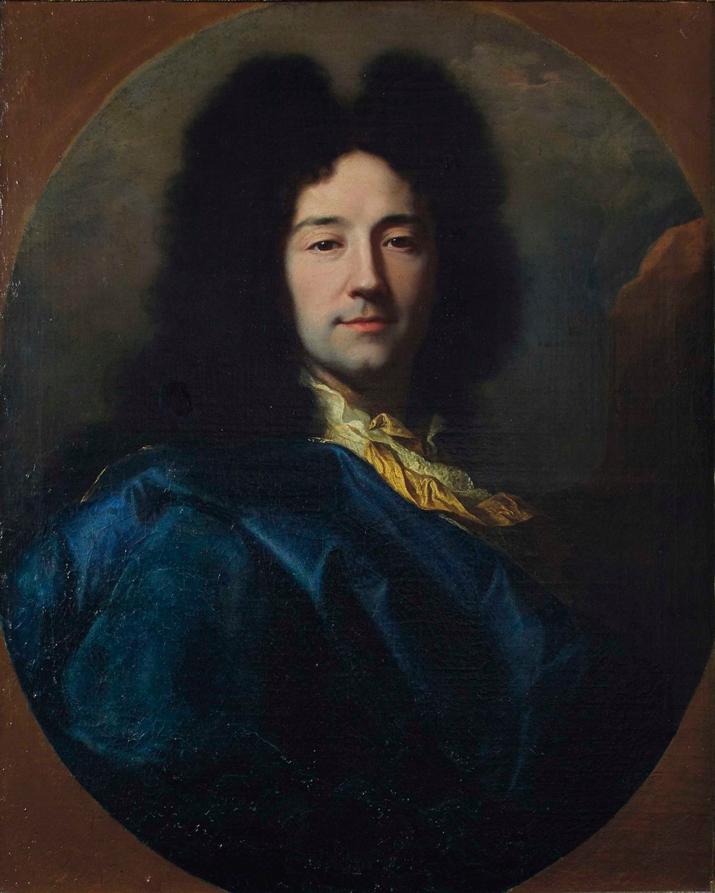 Autoritratto, detto con il mantello blu, 1696 da Hyacinthe François Honoré Rigaud