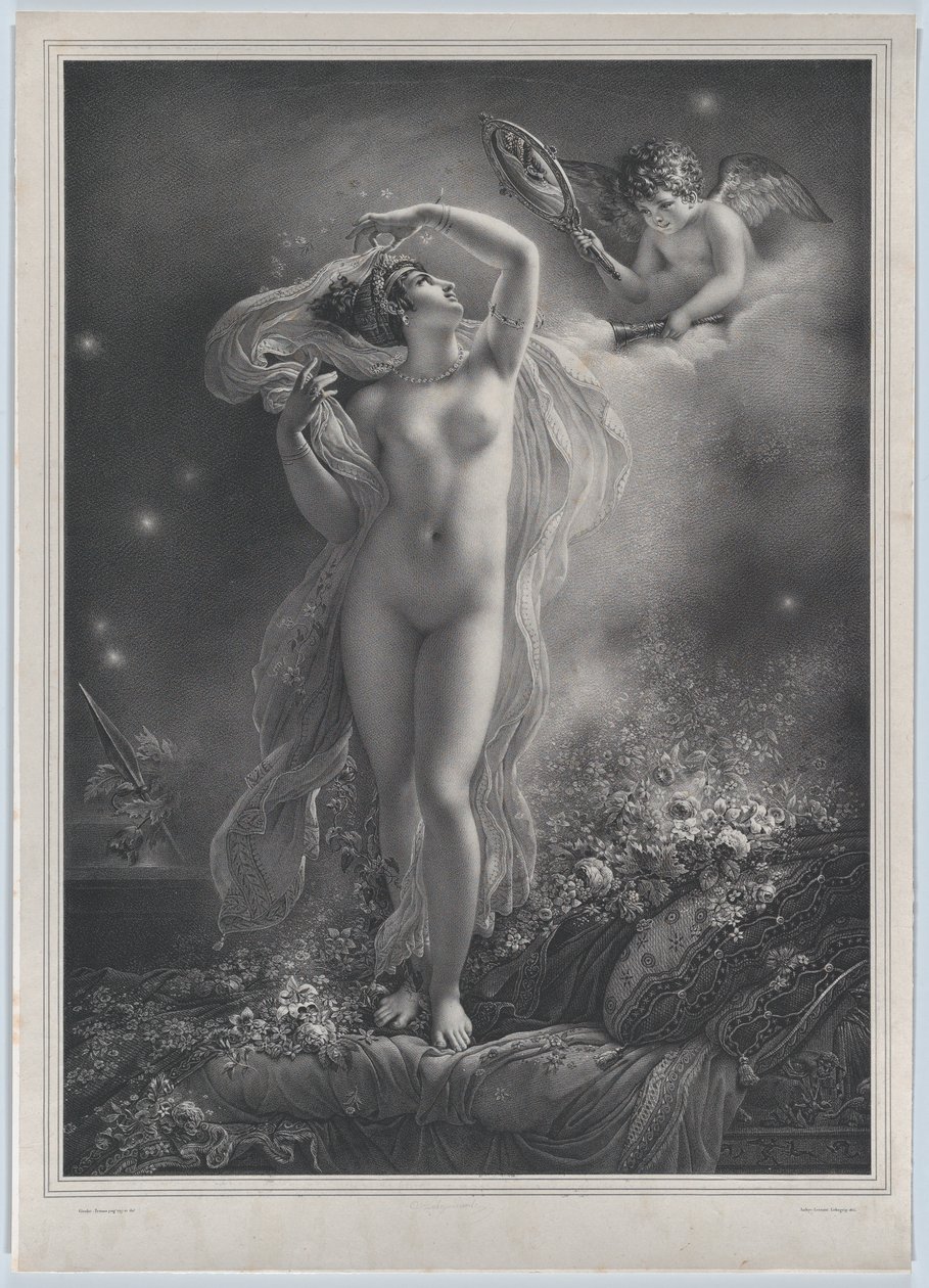 Danae da Hyacinthe Louis Victor Jean Baptiste Aubry
