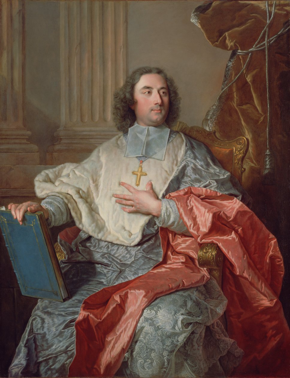 Charles de Saint-Albin, arcivescovo di Cambrai da Hyacinthe Rigaud