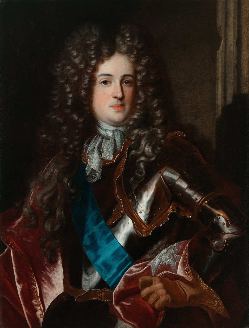 Ritratto di Aleksander Benedykt Sobieski da Hyacinthe Rigaud