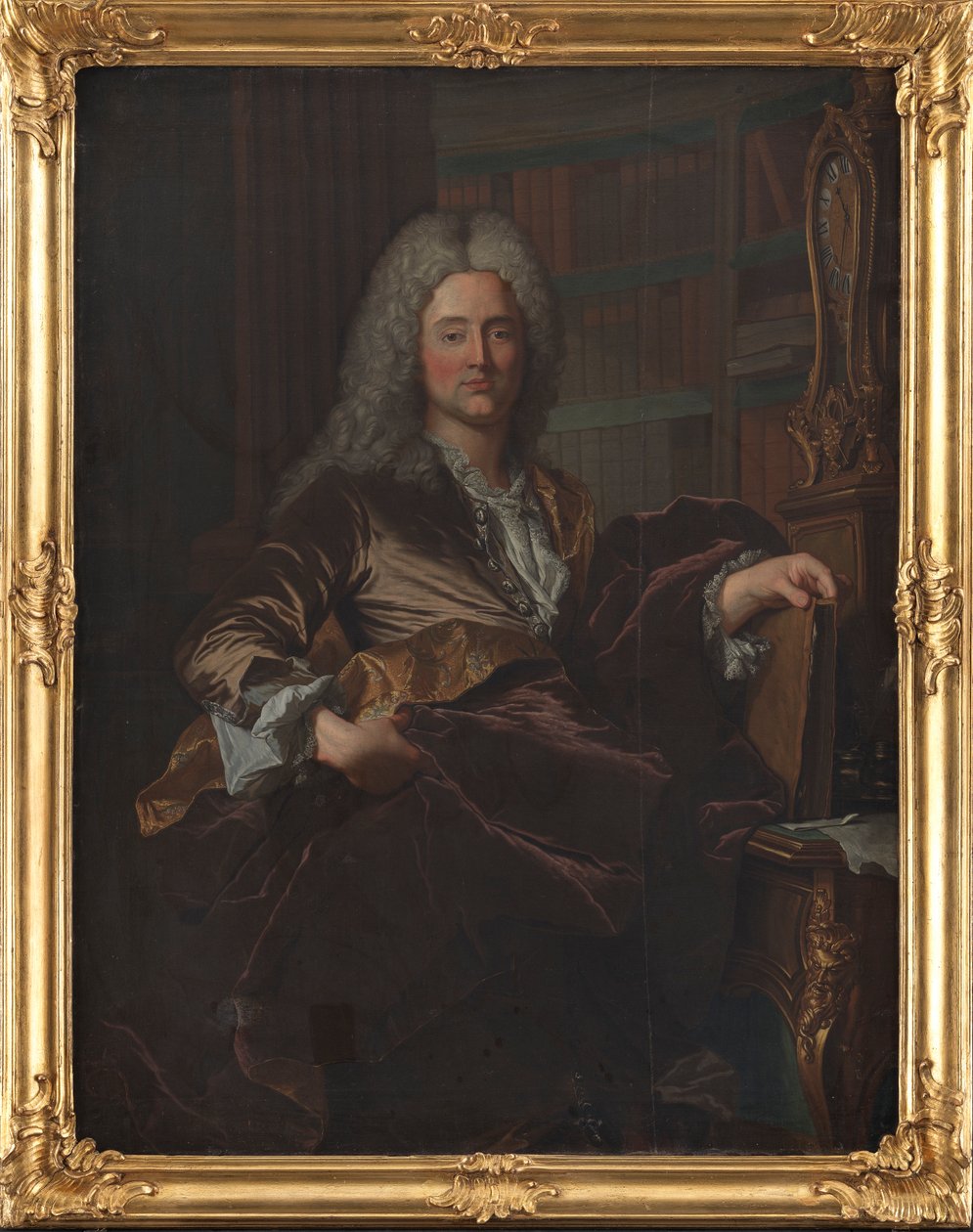 Ritratto del giudice della Corte Suprema Peder Benzon Mylius da Hyacinthe Rigaud
