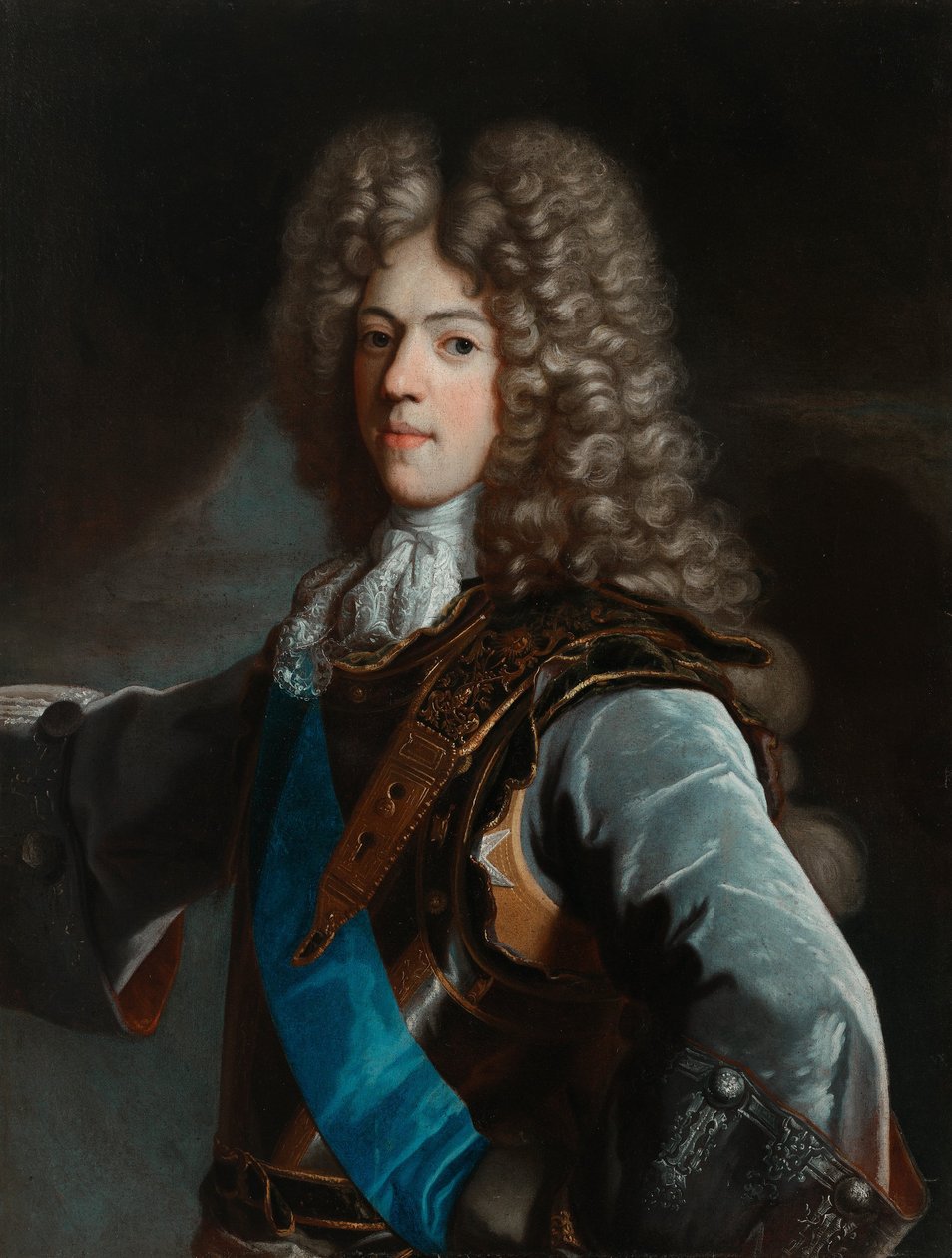 Ritratto di Konstanty Władysław Sobieski (1680-1726) da Hyacinthe Rigaud