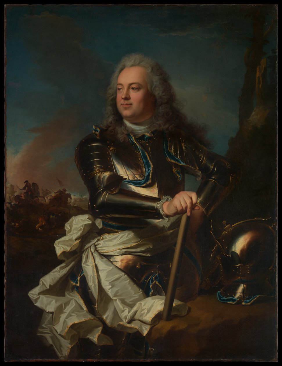 Ritratto di un ufficiale generale da Hyacinthe Rigaud