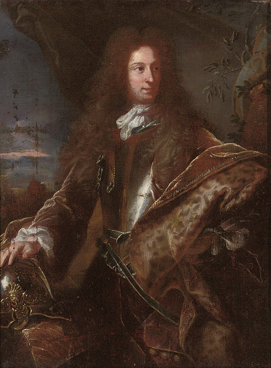 Ritratto di un gentiluomo, tradizionalmente identificato come John Churchill, 1° Duca di Marlborough da Hyacinthe Francois Rigaud