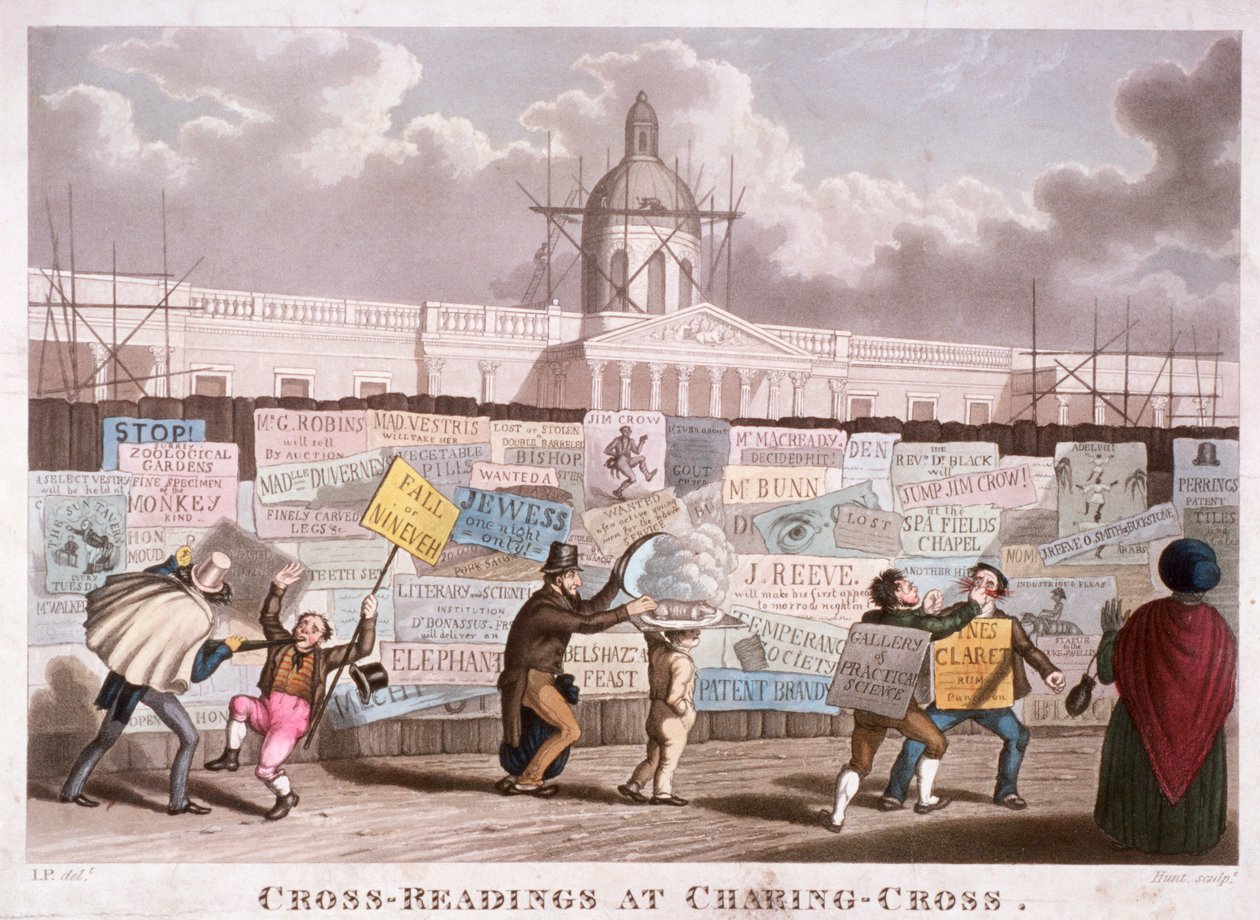 Letture incrociate a Charing-Cross, Londra da IP