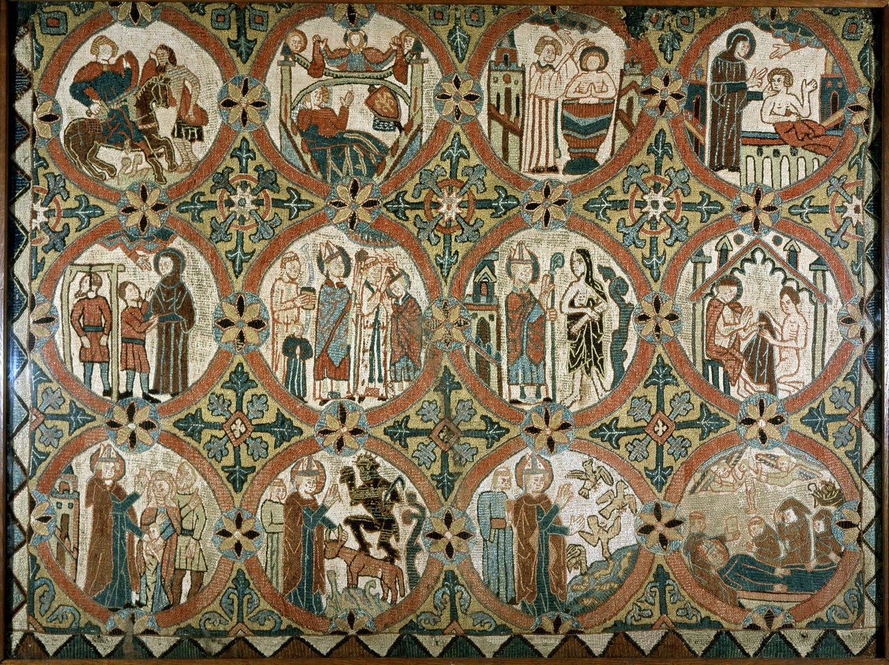 San Martino di Tours - Pannello dell