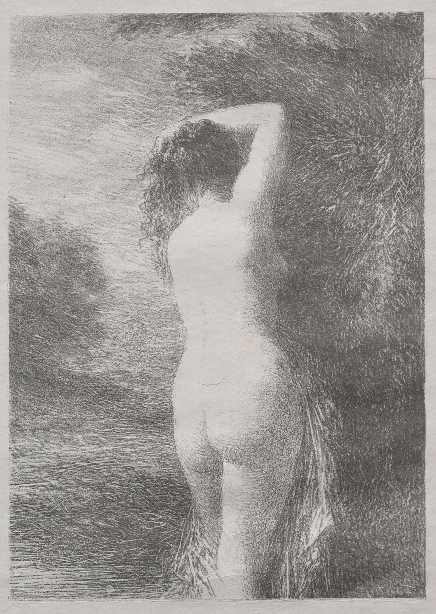 Bagnante in piedi, 1899 da Ignace Henri Jean Fantin Latour
