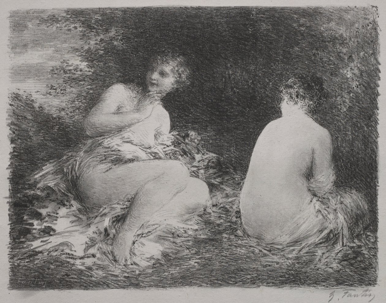 Bagnanti, 1899 da Ignace Henri Jean Fantin Latour