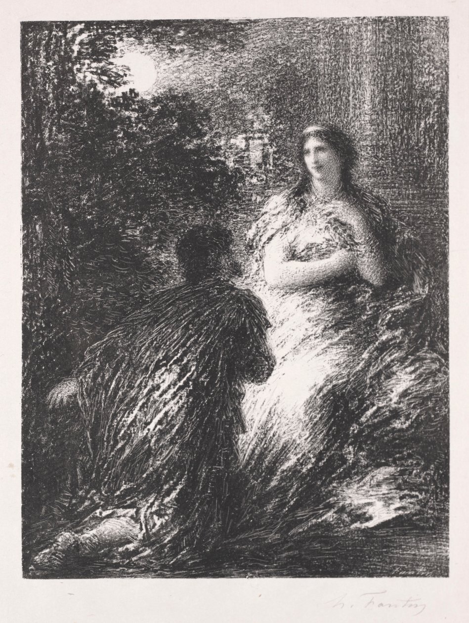 Duo dei Troiani da Ignace Henri Jean Fantin Latour
