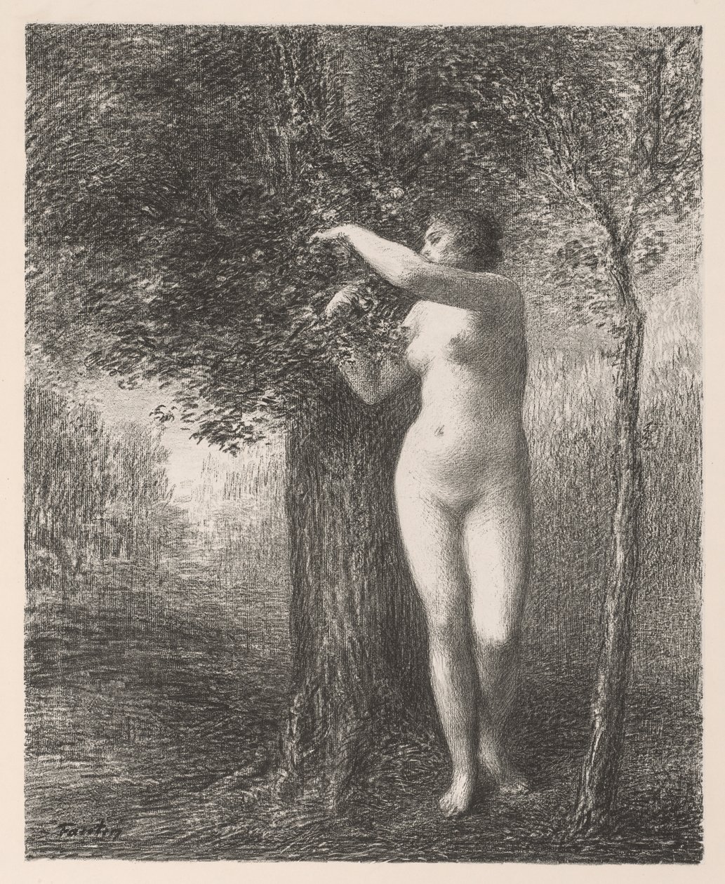 Eva, 1896 da Ignace Henri Jean Fantin Latour