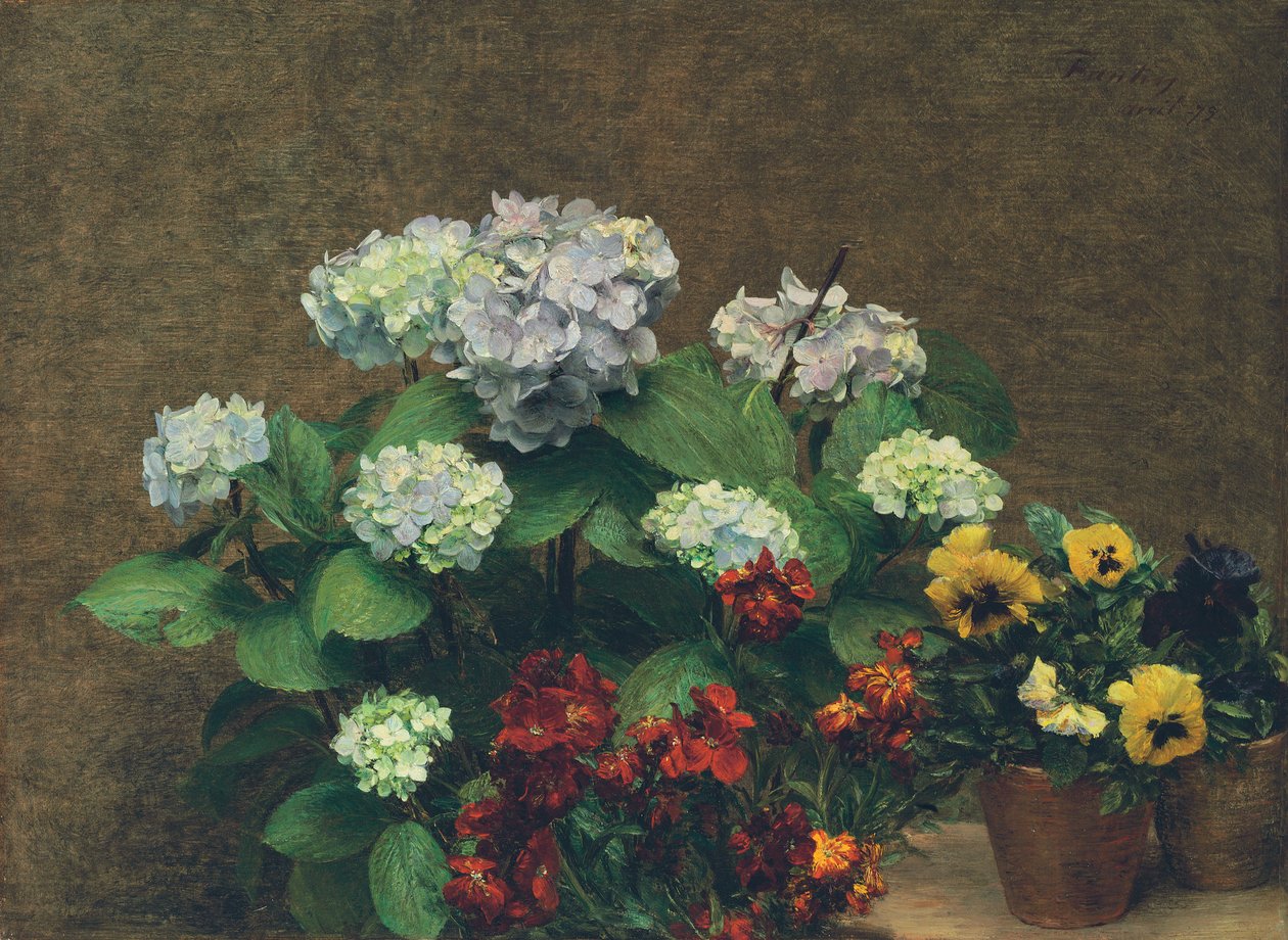 Fiori da Ignace Henri Jean Fantin Latour