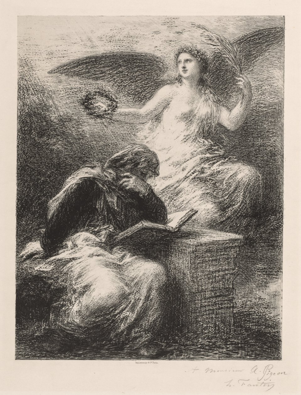 Gloria, 1890 da Ignace Henri Jean Fantin Latour