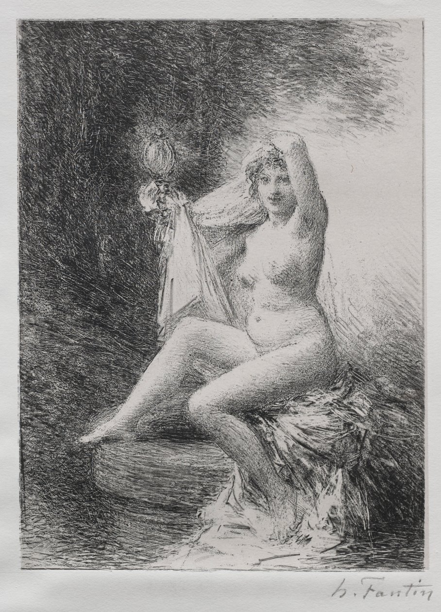 La verità, 1900 da Ignace Henri Jean Fantin Latour