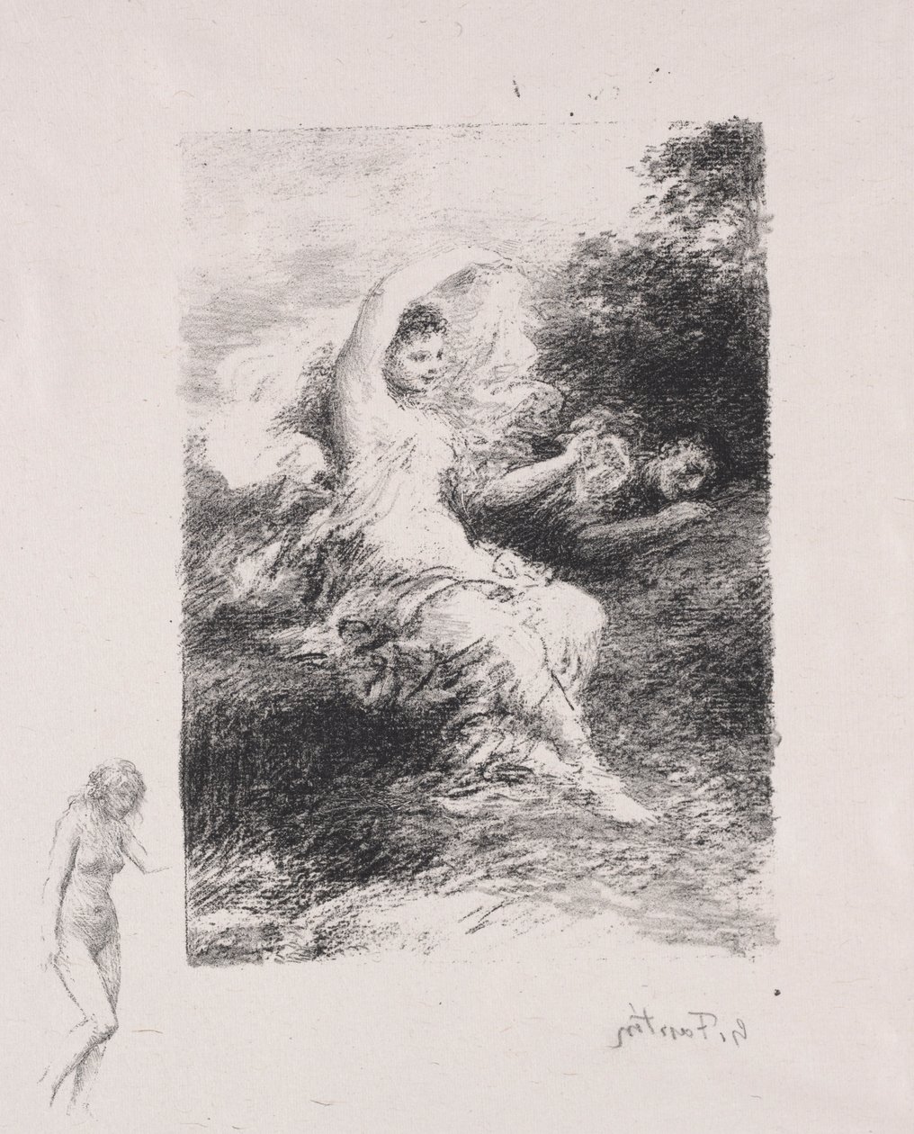 Lydé da Ignace Henri Jean Fantin Latour