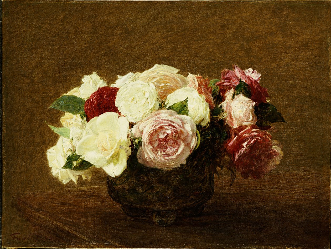 Rose, 1894 da Ignace Henri Jean Fantin Latour